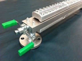 Reflex sight glass gauge